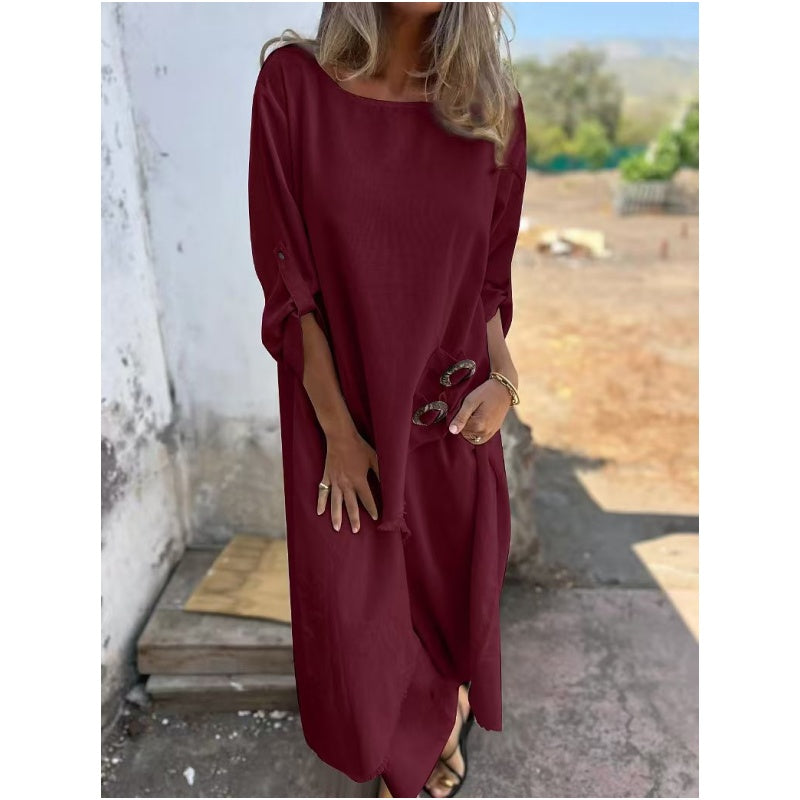 Ensemble Fluide Oversize Style Bohème Minimaliste