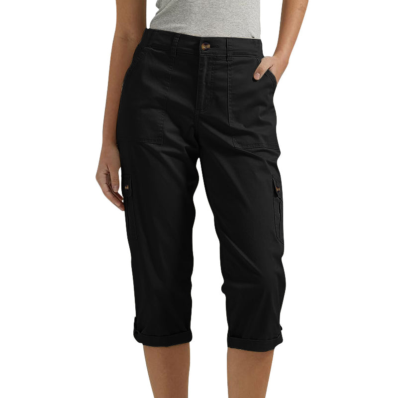Pantalon Cargo Capri Confort Léger Style Décontracté