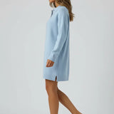 Robe Pull Col Polo Coupe Ajustée Élégance Confort