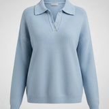 Robe Pull Col Polo Coupe Ajustée Élégance Confort