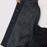 Trench-coat long femme cintré à simple boutonnage
