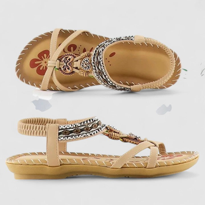 Sandales orthopédiques femme à contrefort enveloppant