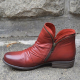 Bottines Femme Zip Latéral – Bottes Casual Confort