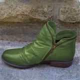 Bottines Femme Zip Latéral – Bottes Casual Confort