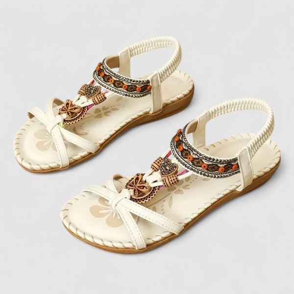 Sandales orthopédiques femme à contrefort enveloppant