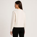 Pull Femme Cœur Lettre Brodé – Sweat Chic Intemporel