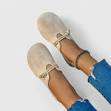 Ballerines à Bride avec Nœud Décoratif