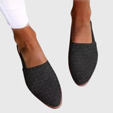 Mules Tressées à Bout Pointu