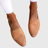 Mules Tressées à Bout Pointu