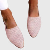 Mules Tressées à Bout Pointu
