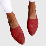 Mules Tressées à Bout Pointu