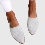 Mules Tressées à Bout Pointu