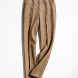Pantalon Élégant Taille Haute Coupe Structurée Confort Chic
