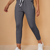 Pantalon Jogger Ajusté Taille Élastique Confort Moderne
