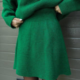 Ensemble Maille Oversize Pull Long Jupe Assortie Style Cocooning Chic