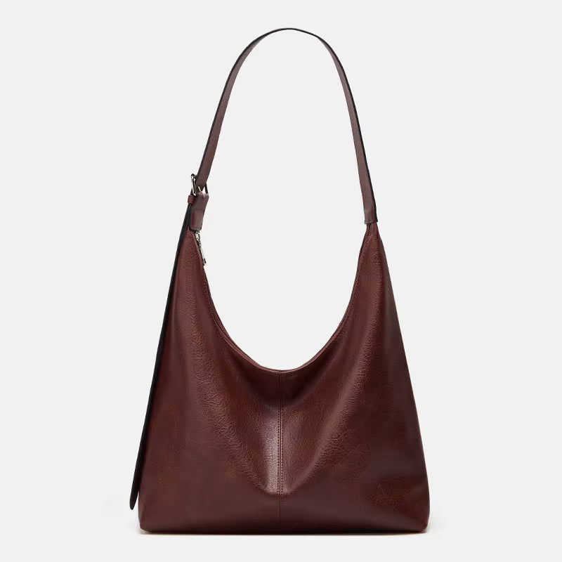 Sac porté épaule femme, large bandoulière souple