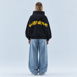 Hoodie Oversize Femme With Love - Sweat Streetwear